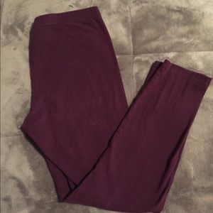 Rue 21 Purple Leggings Large (Fit like Medium)